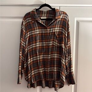 Treasure & Bond Plaid Shirt